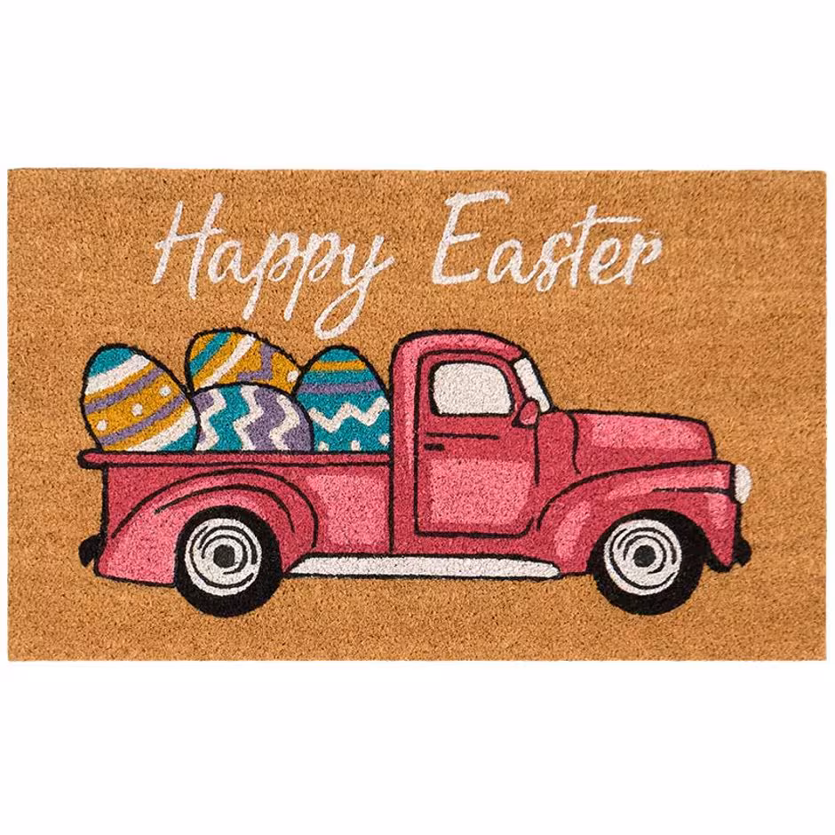 Easter Coir Doormat 30" x 18" - Image 2